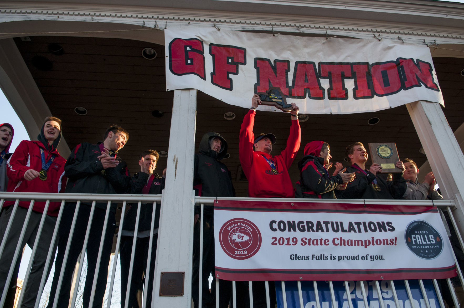GF basketball parade